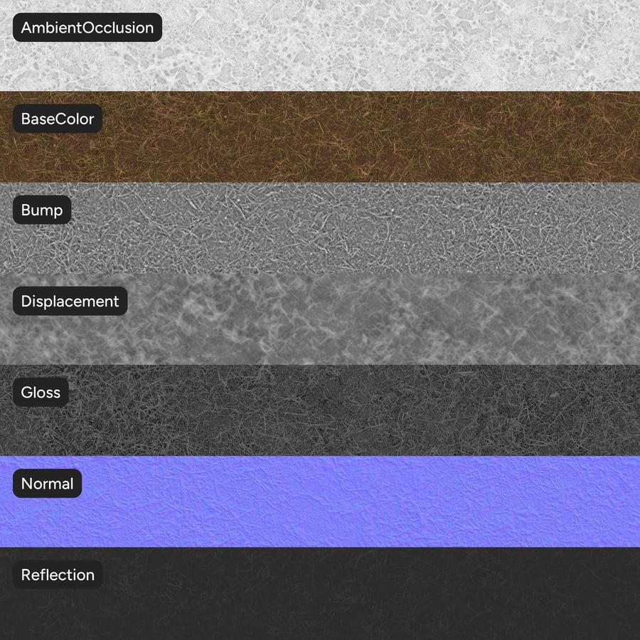 Sparse Grass Texture