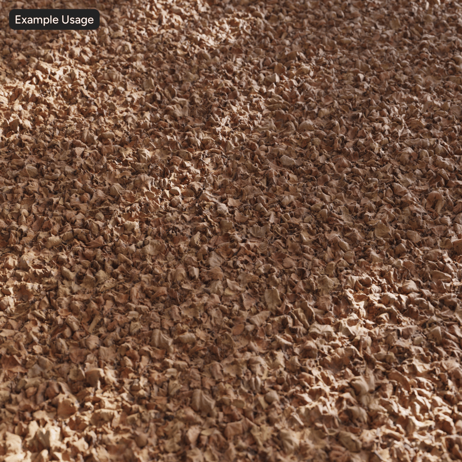 Dried Maple Leaves Texture