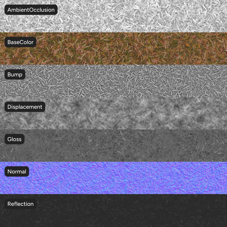 Gummiblätter Textur