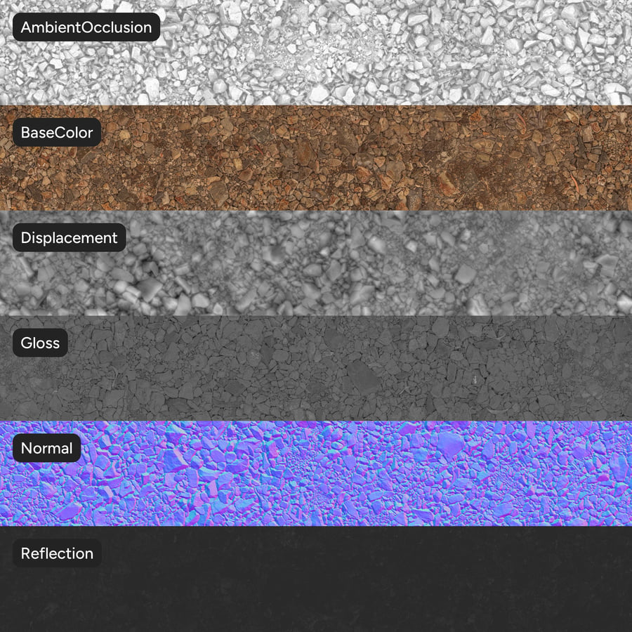 Nagy Chunky Rock textúra