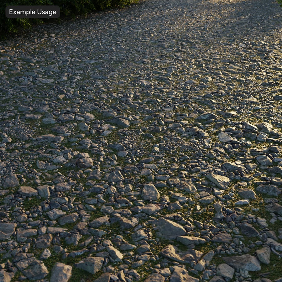 Chunky Rock με υφή βρύου