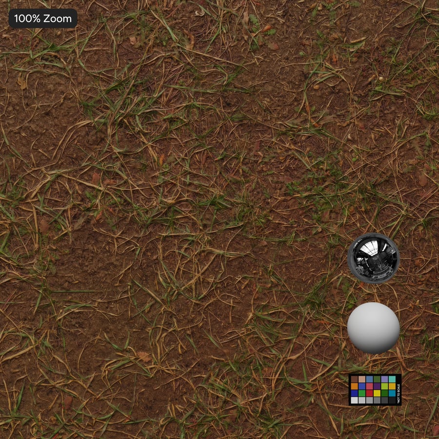 Blotchy Grass Texture
