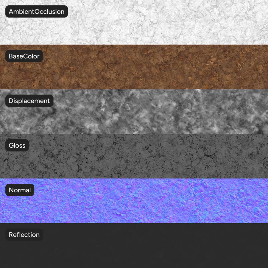 Textura de hojas de arce secas