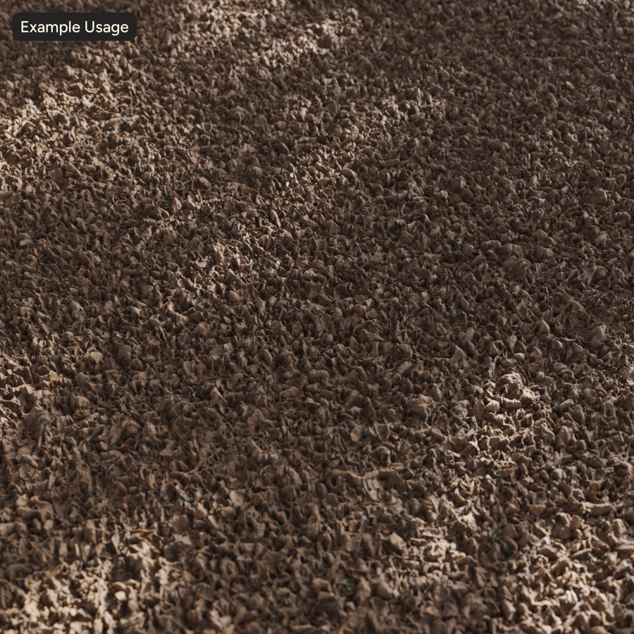 Textura das folhas secas