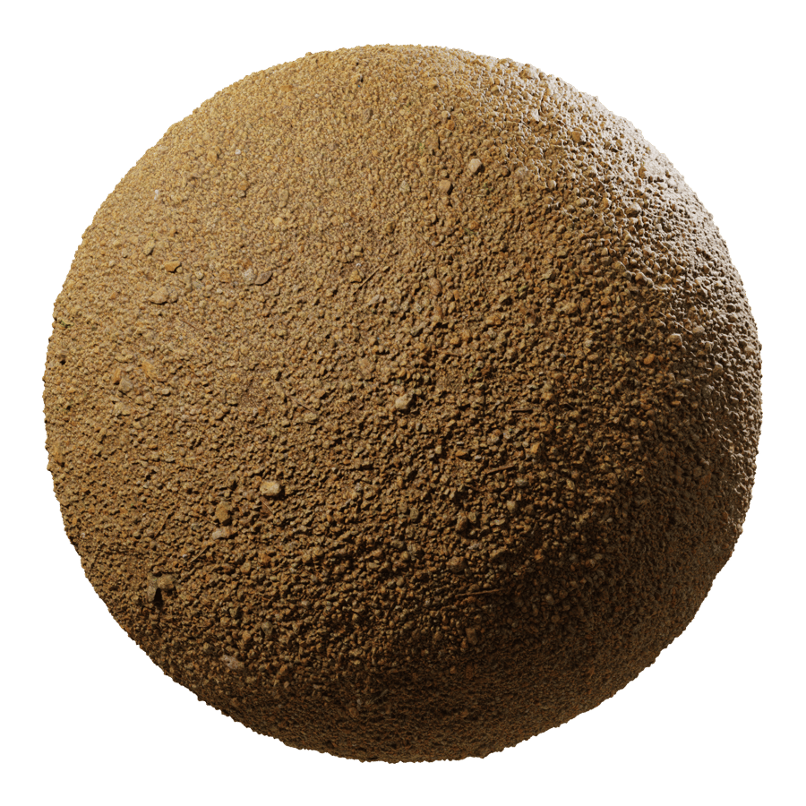 Small Pebbles on Dirt Texture