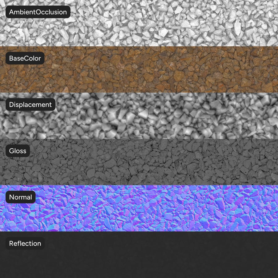 Chunky Rocks Texture