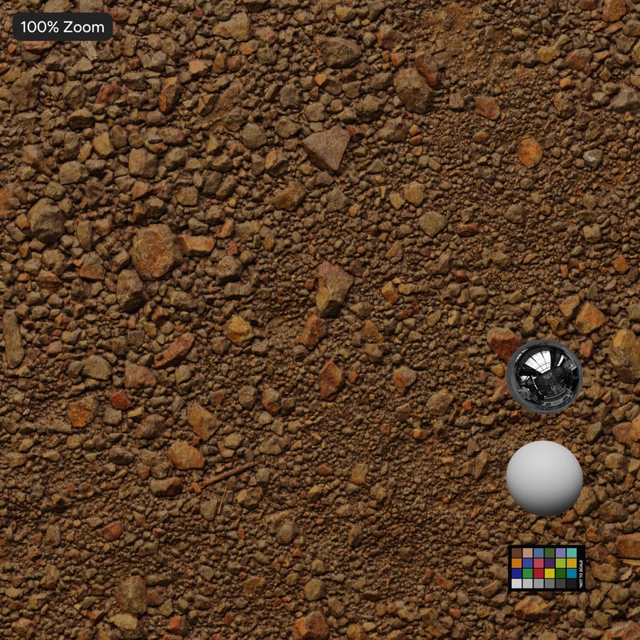 Mixed Rocks Texture