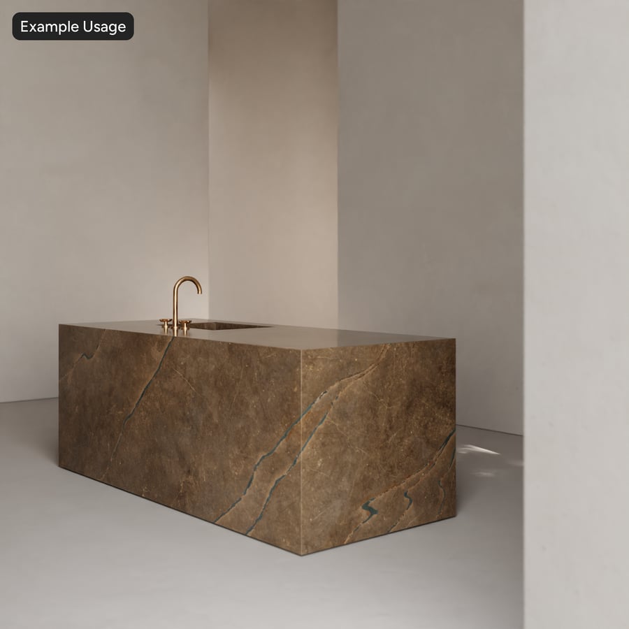 Matte Marble Stone Texture, Choklad