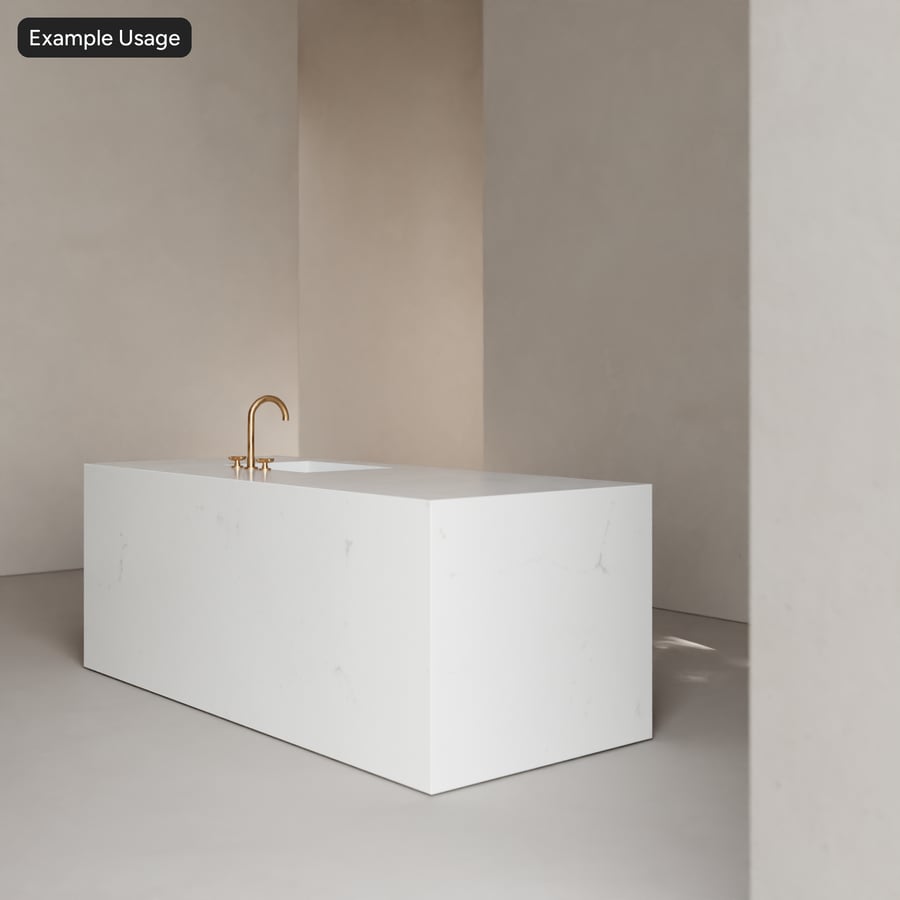 Spider Matte Marble Stone Texture, blanc