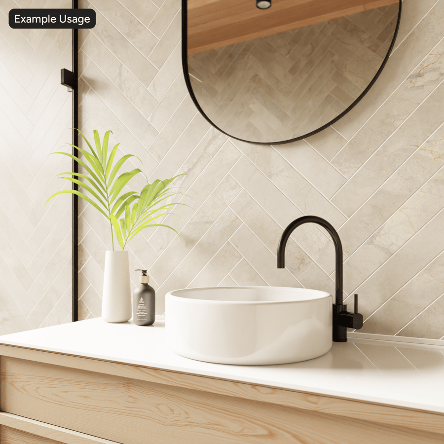 Мармурова матова текстура плитки Herringbone Marble, сріблясто-сірий