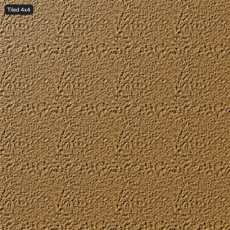 Wet Footprints on Sand Texture, Caramel