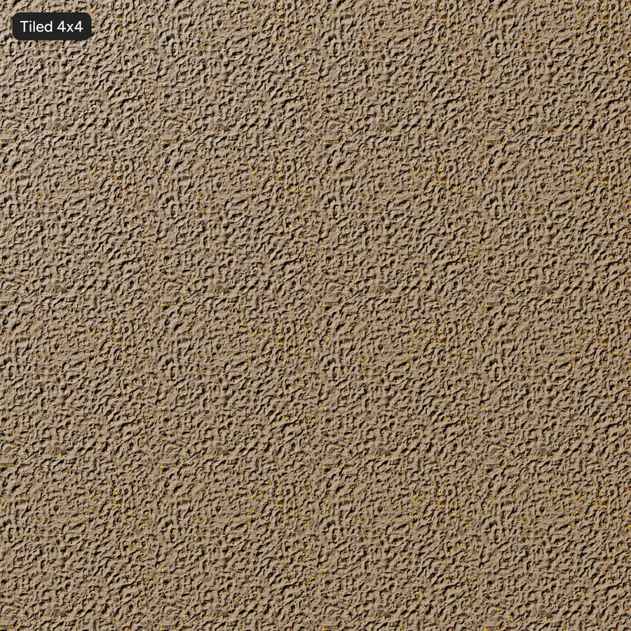 Footprints and Leaves on Sand Texture