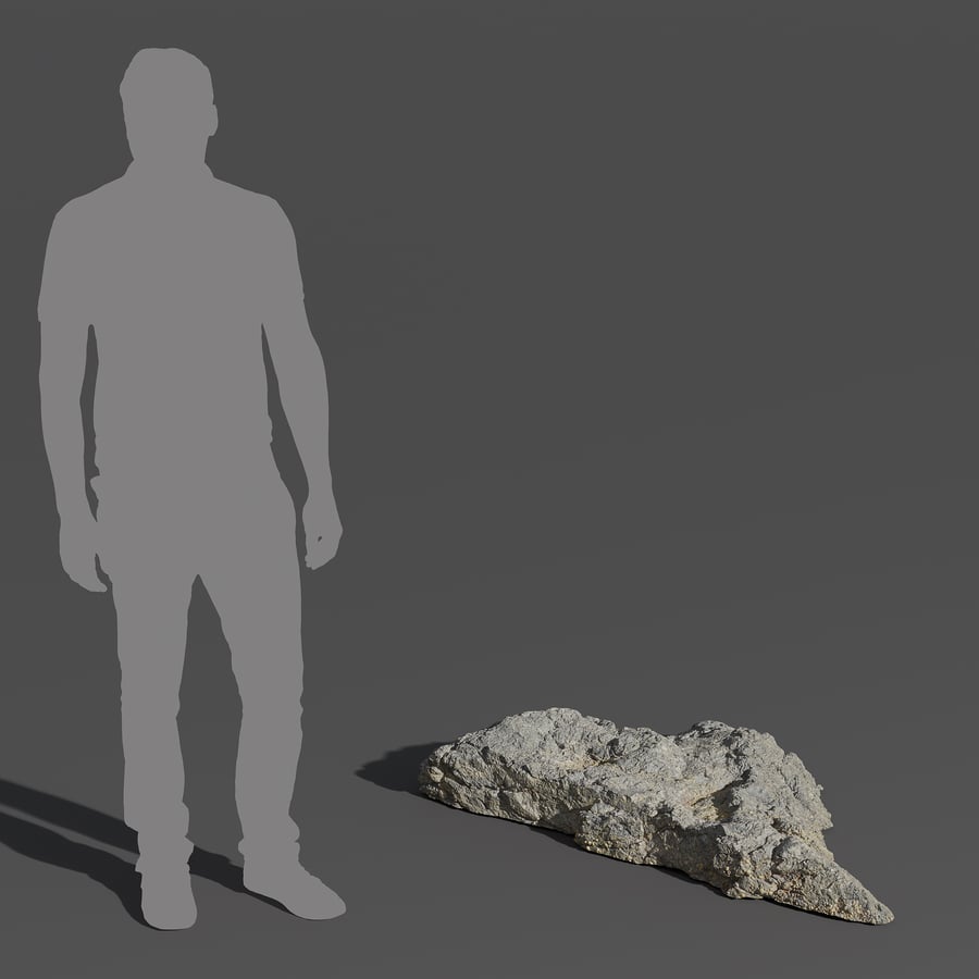 Small Arrowhead Beach Rock Model