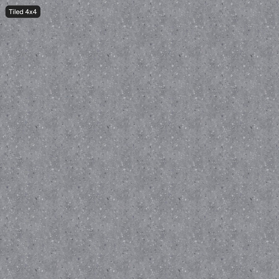 Leštená doska Veľké triesky Terrazzo textúra, sivá
