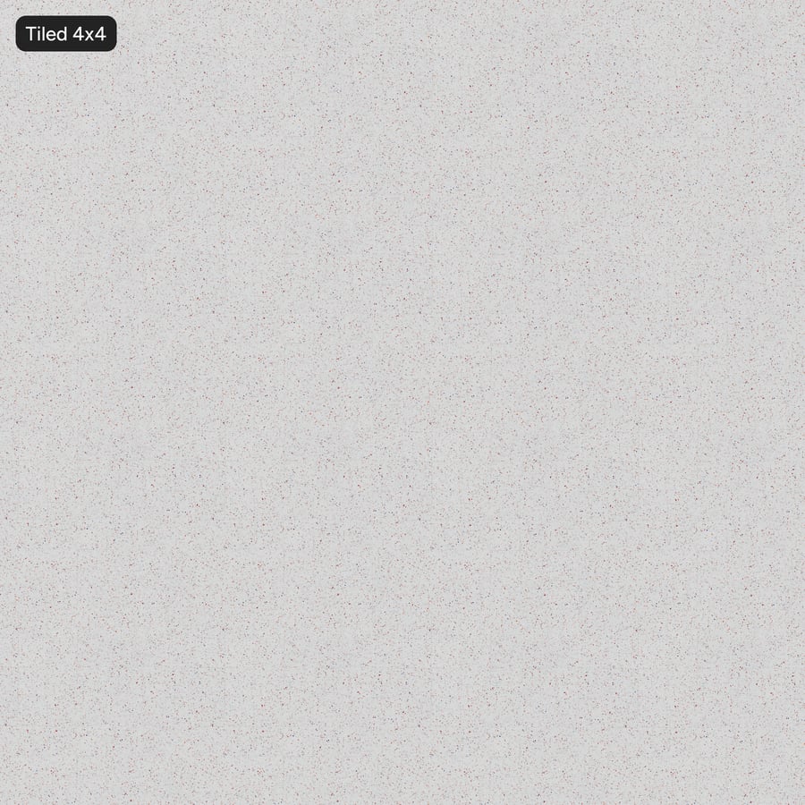 Square Terrazzo Matte Tile Texture, Spotted White