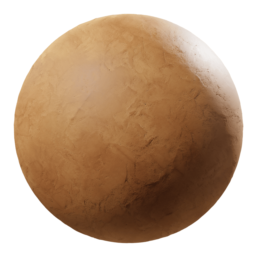 Earthy Plaster Texture, Orange