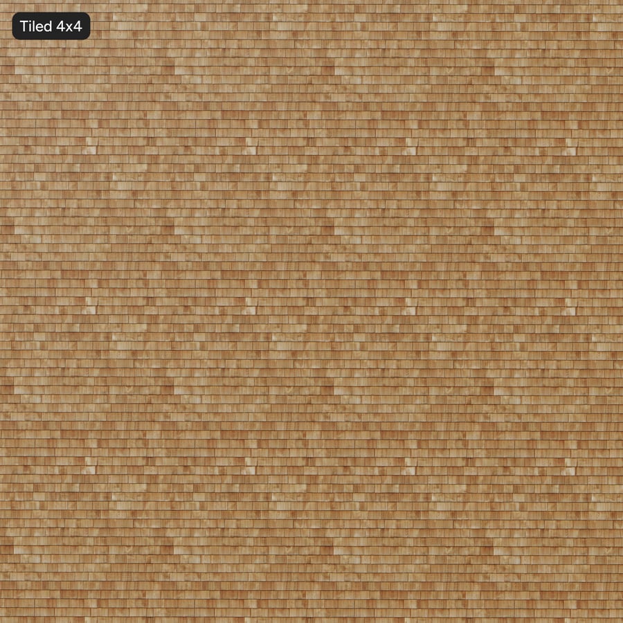 Toit en bois Texture des bardeaux