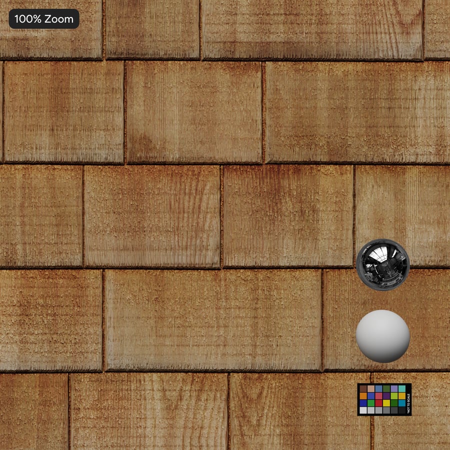 Toit en bois Texture des bardeaux