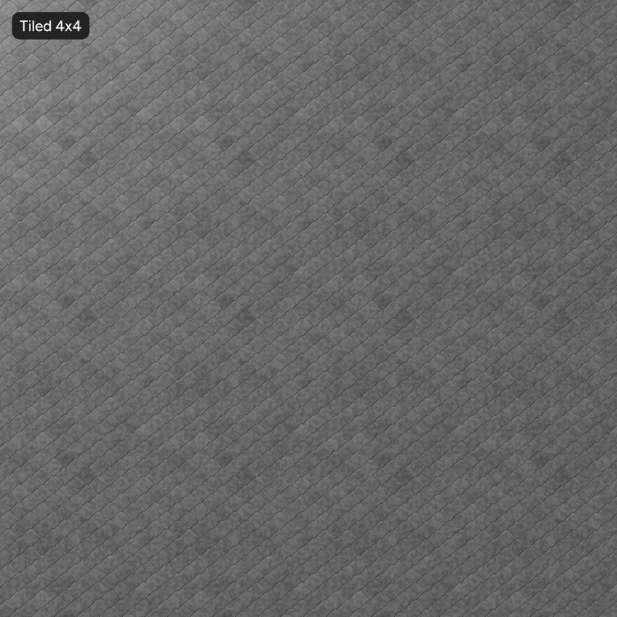 Textura da telha Diamond Roof Shingle, cinzento