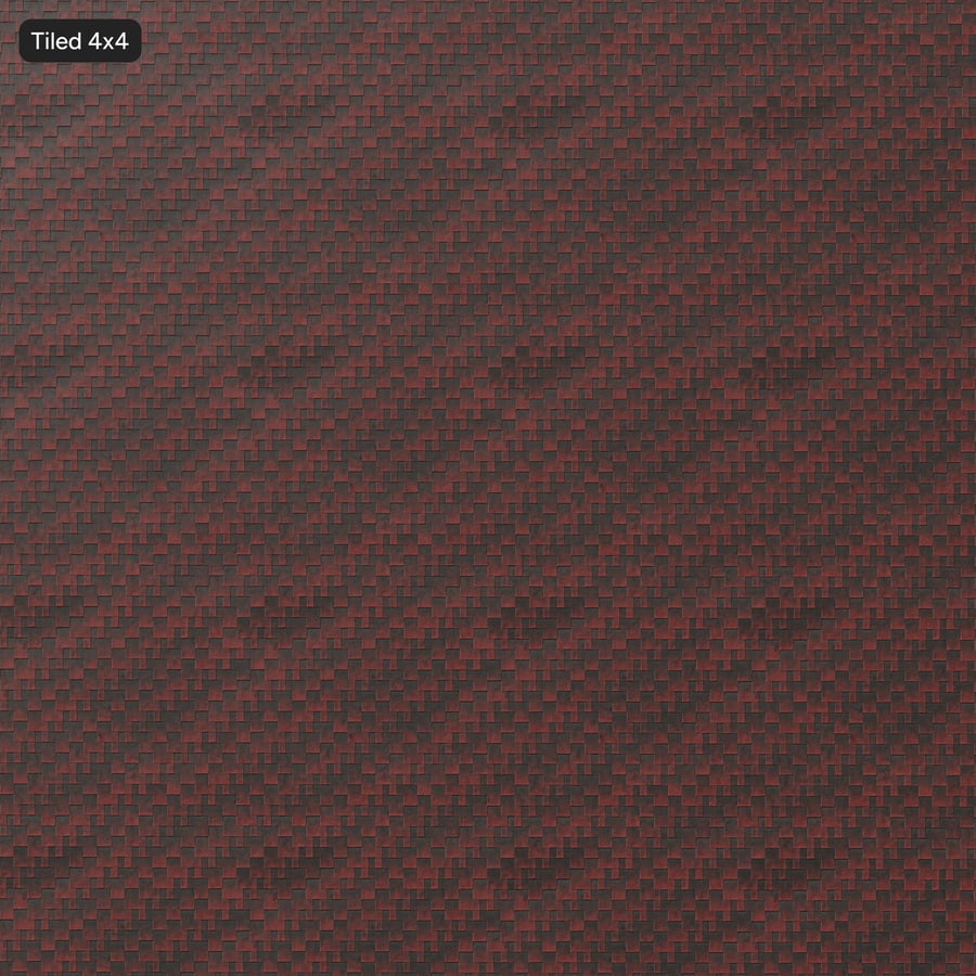 Dimensional T-Lock Roof Shingle Texture, Vermelho