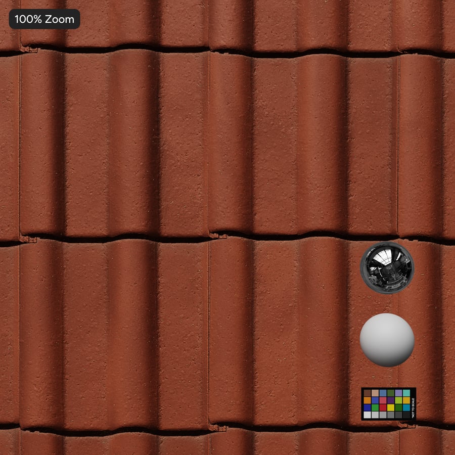 Swiss Concrete Roof Tiles Texture, Πορτοκαλί