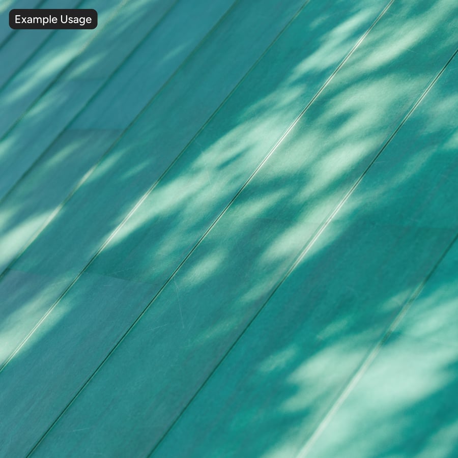 Verticale Koper Patina Dakpannen Textuur, Groen