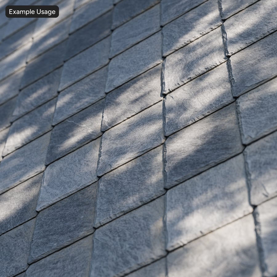 Tejas de Pizarra Diamante Textura, Gris
