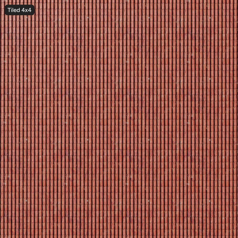 Weathered Terracotta Roof Tiles Texture (telhas de terracota envelhecidas), vermelho