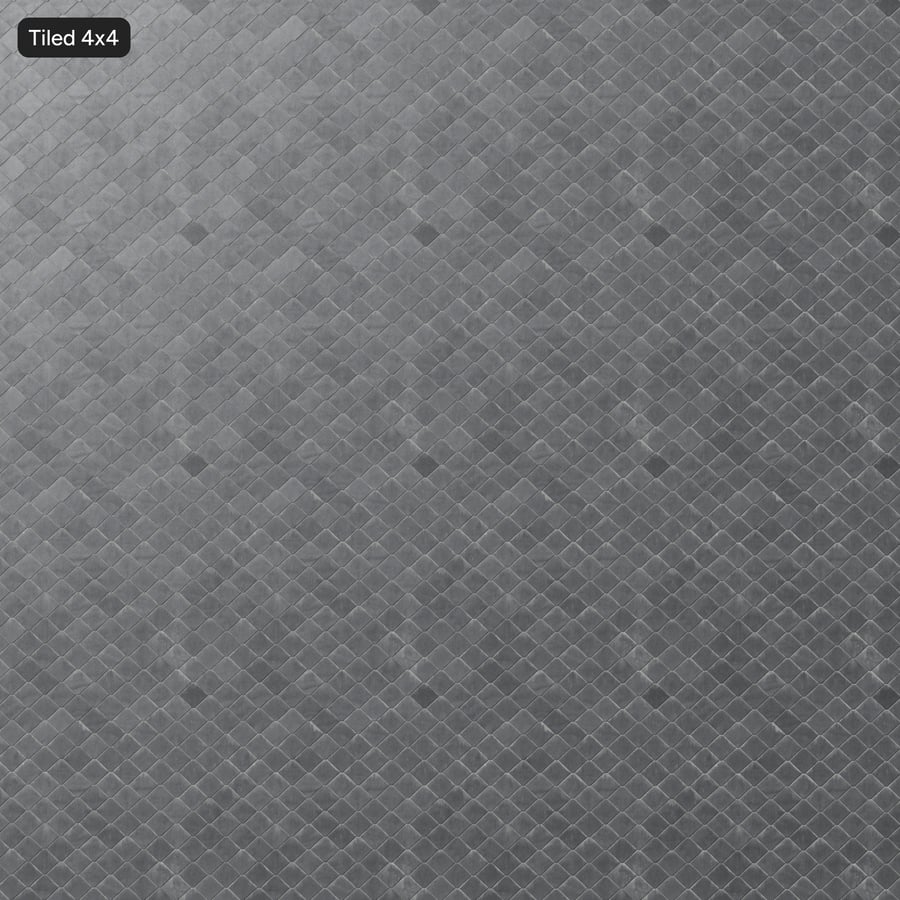 Stumpfe Zinkdachziegel Textur, Schwarz