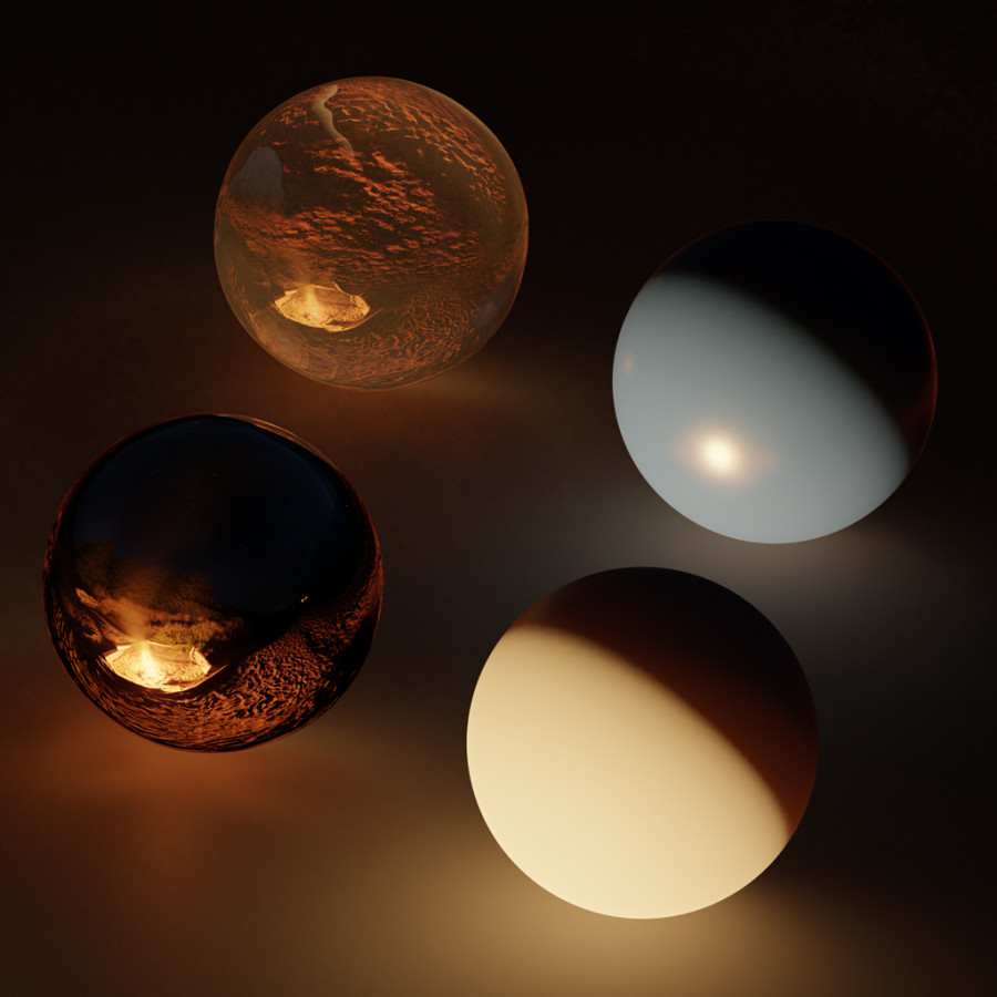 Beach Fire Pit Clear Night Sky Outdoor HDRI