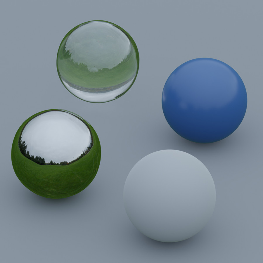 Tarla Bulutlu Gün Dış Mekan HDRI