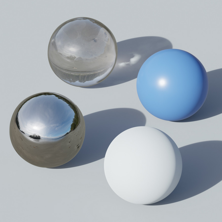 HDRI ngoại cảnh bãi biển Tofino ngày nhiều mây