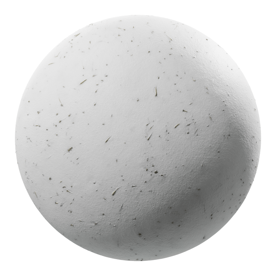 Scattered Grass on Snow Texture
