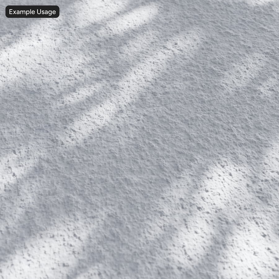 Subtilt krusad nysnö textur