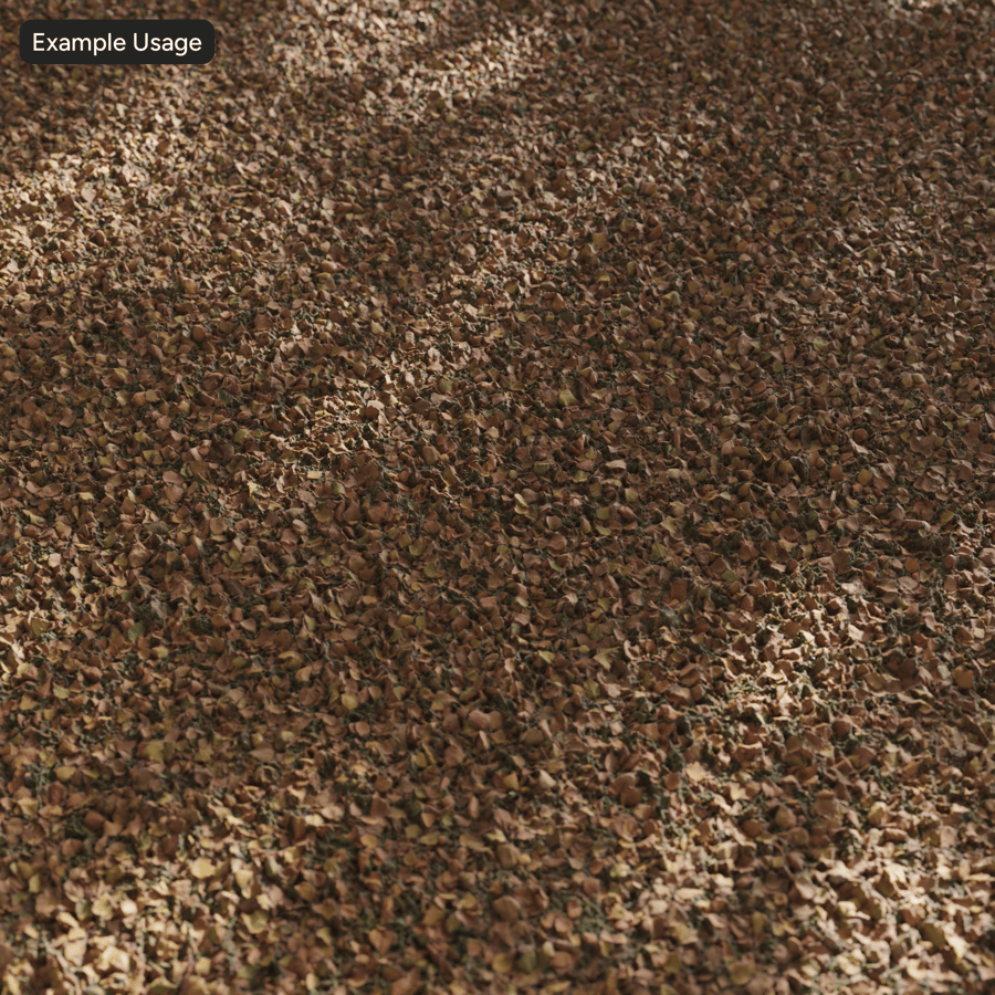 Leaf Fragments Texture