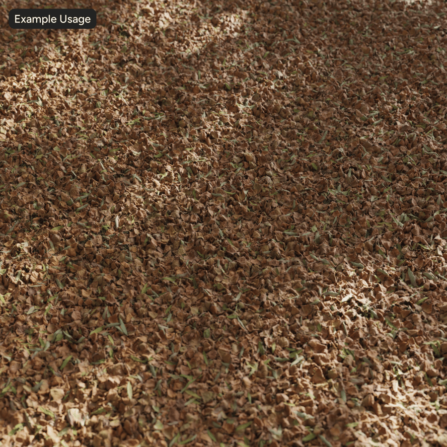 Mixed Leaves Texture