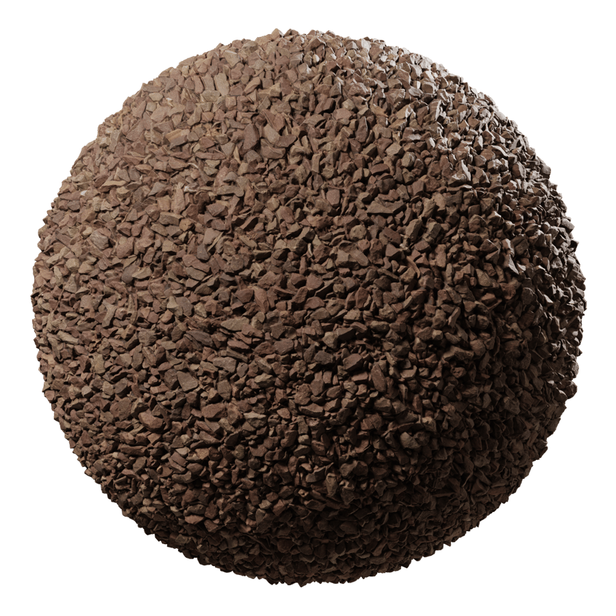 Medium Jagged Gravel Texture