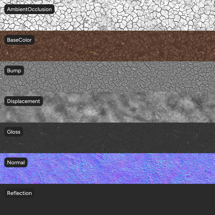 Cracked Dirt Texture