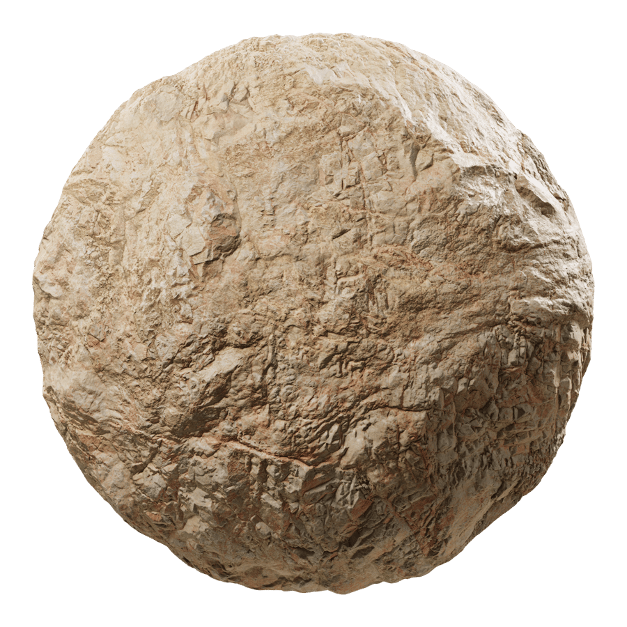 Jagged Cliff Stone Texture, Terracotta
