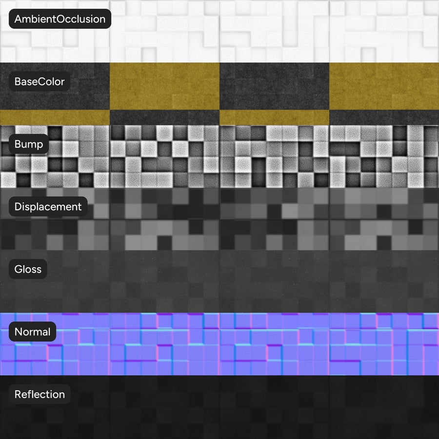 Štvorcová vystupujúca akustická dlaždica, zelená