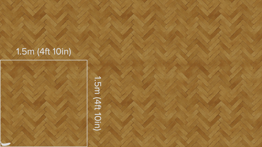 Espinha de peixe Zellige Textura de azulejo brilhante, amarelo