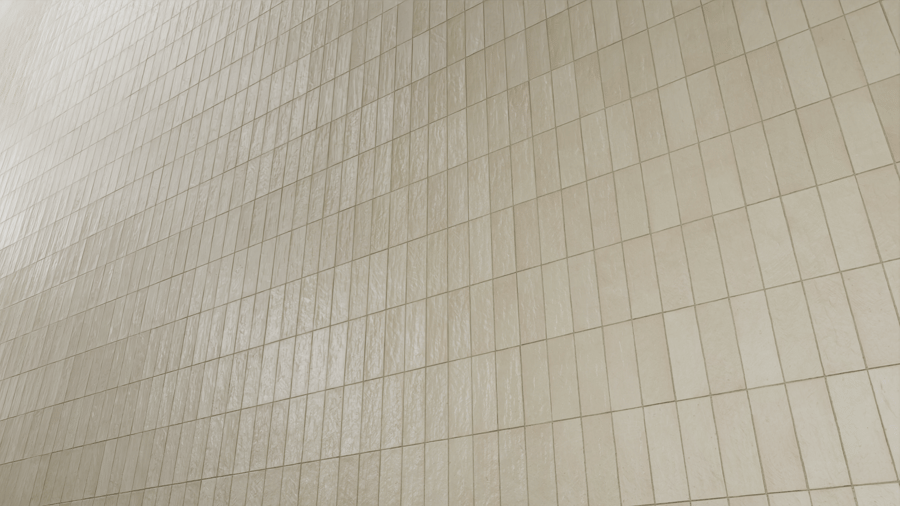 Прямоугольная плитка Zellige Raw Tile Texture, бежевый