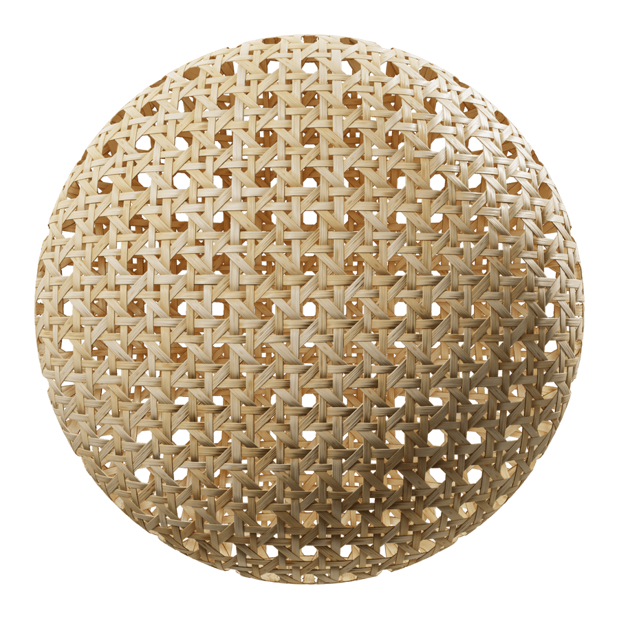 Cane Wicker Webbing Texture
