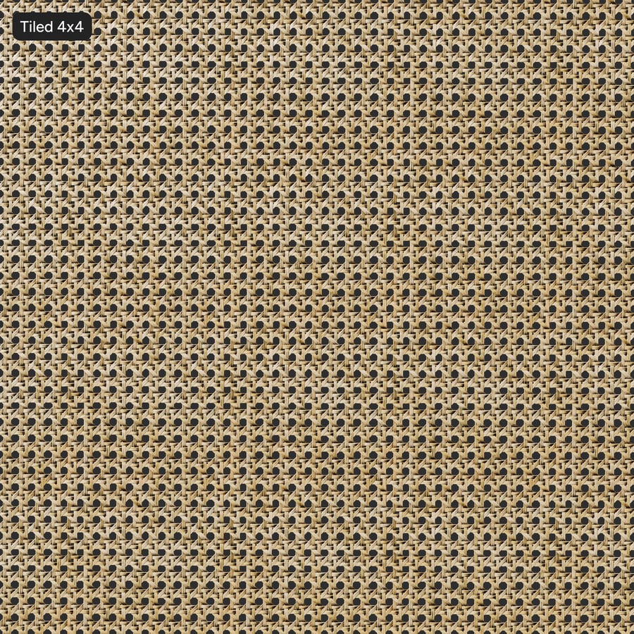 Cane Wicker Webbing Texture