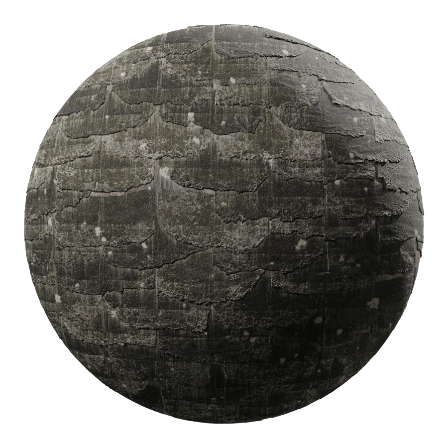 Damaged Roof Shingles Texture