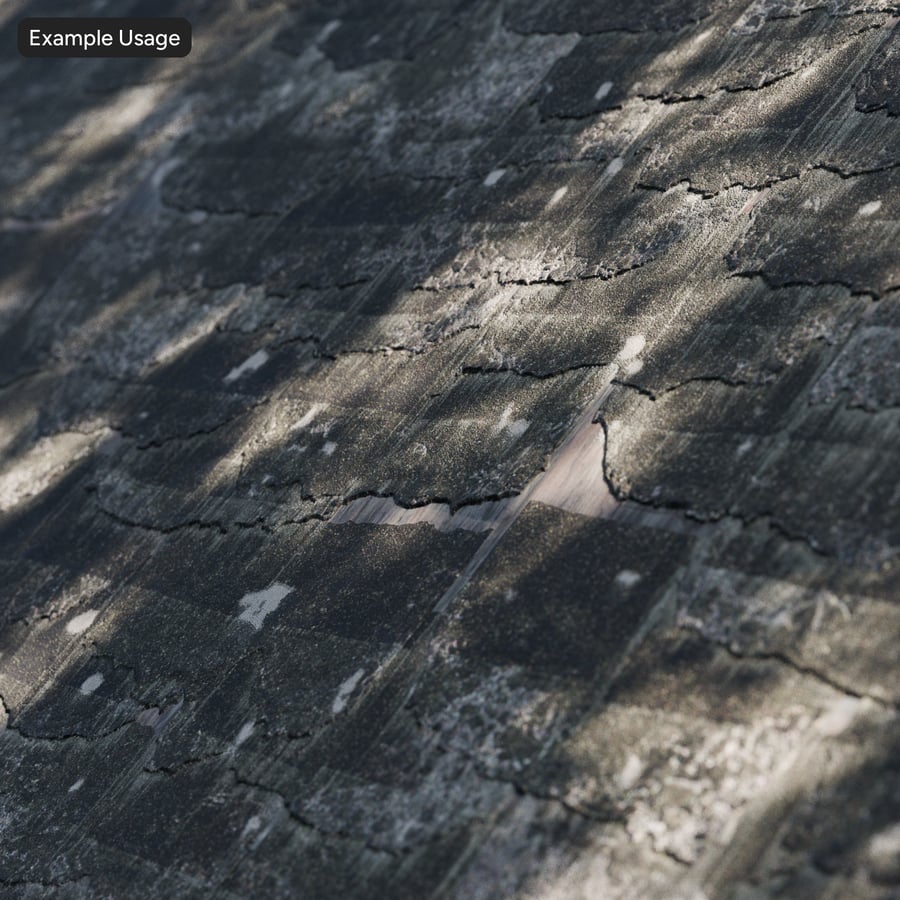 Damaged Roof Shingles Texture