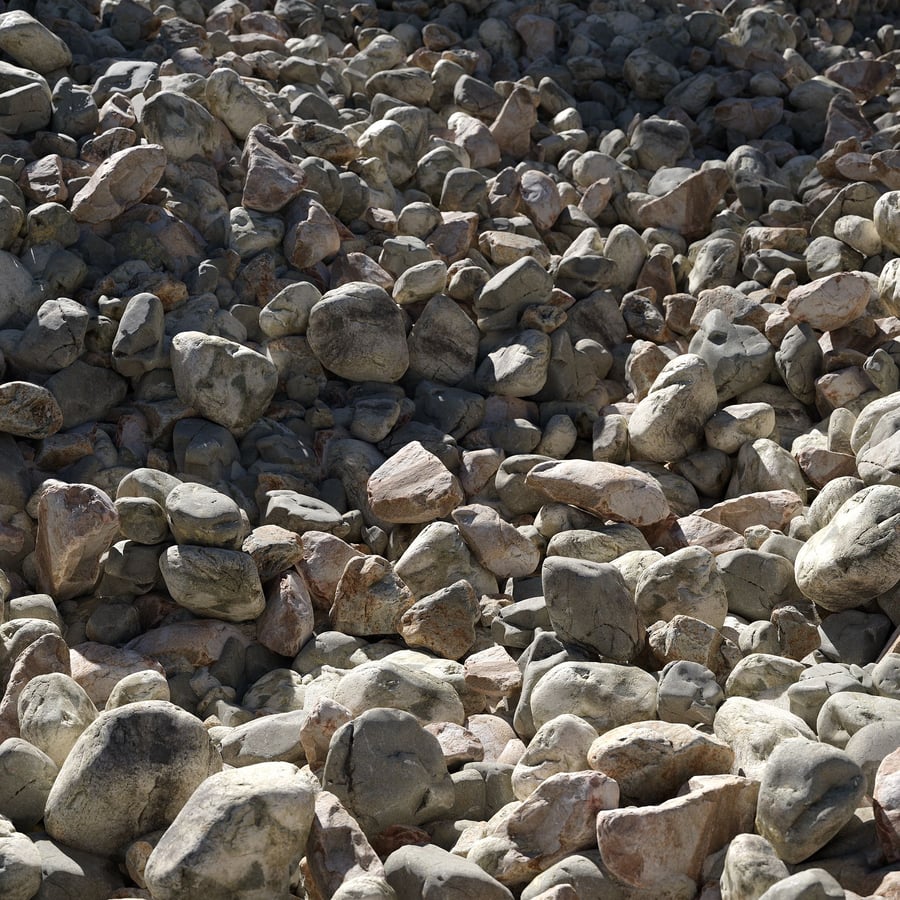 Ομαλή μονοχρωματική συλλογή μοντέλων River Stone