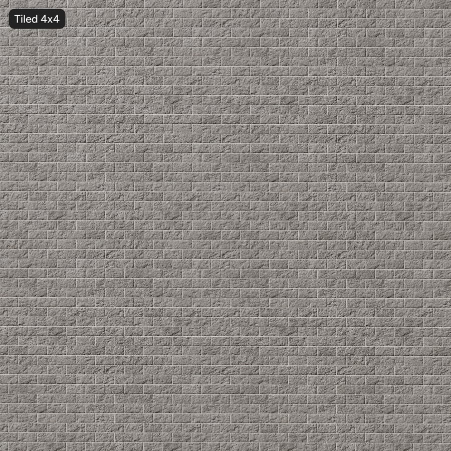 Koşu Bölünmüş Yüzlü Beton Blok Duvar Dokusu