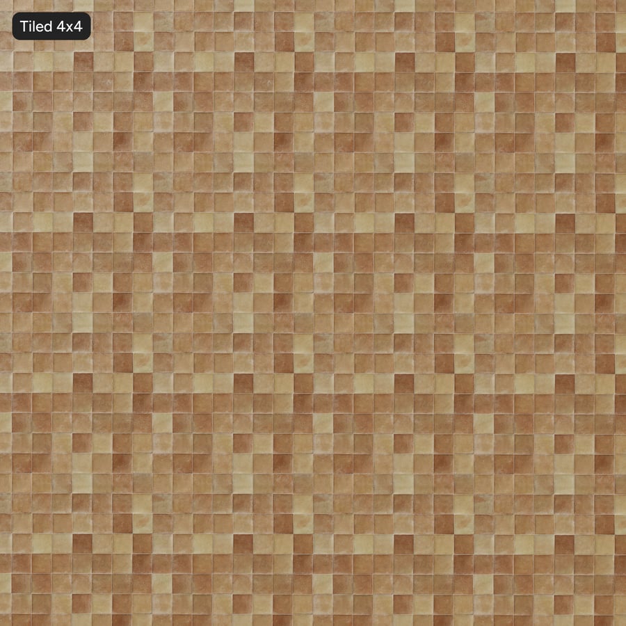 Square Terracotta Matte Tile Texture, Beige