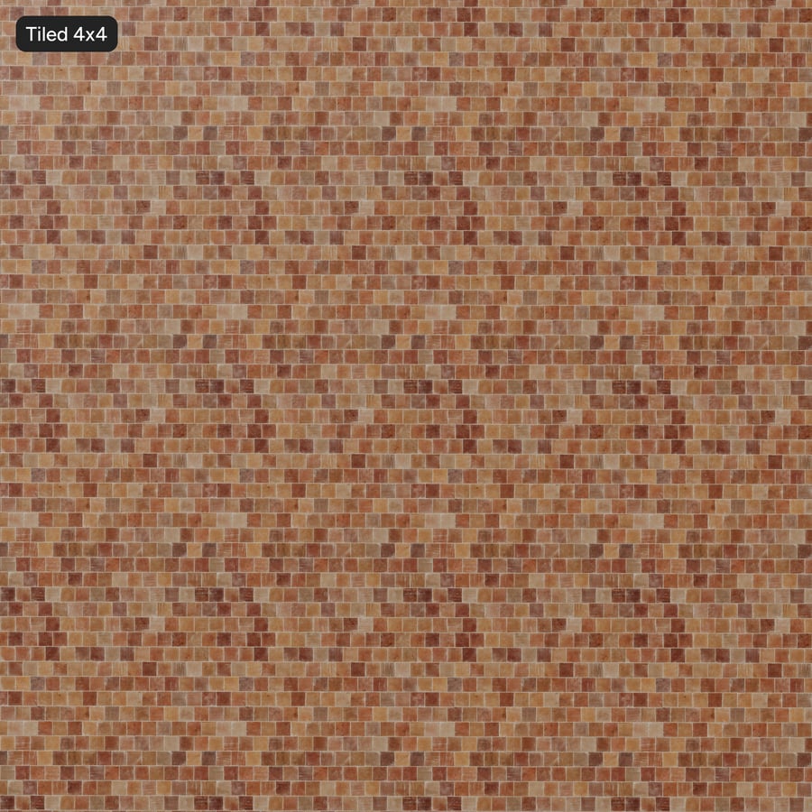 Kvadratisk Offset Terracotta Rå Kakel Textur, Brunaktig Orange